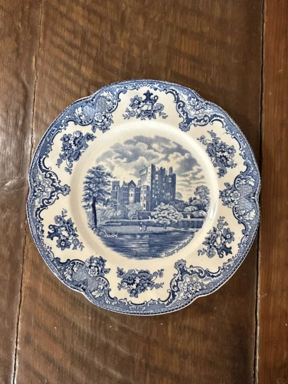 Transferware Plate Collection-Blue & White, Made in England